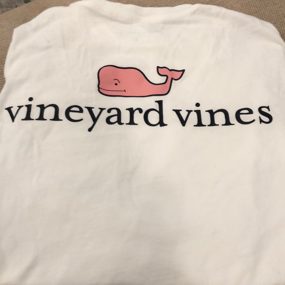 Vineyard vines long sleeve pocket tee NEW